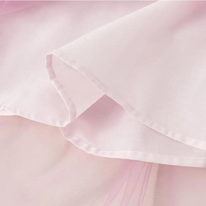 فستان صيفي للفتيات الصغيرات لعام 2025 بدون أكمام منقوش عليه زهور فستان بناتي برقبة دائرية بلون سادة فساتين الأميرات للحفلات #5