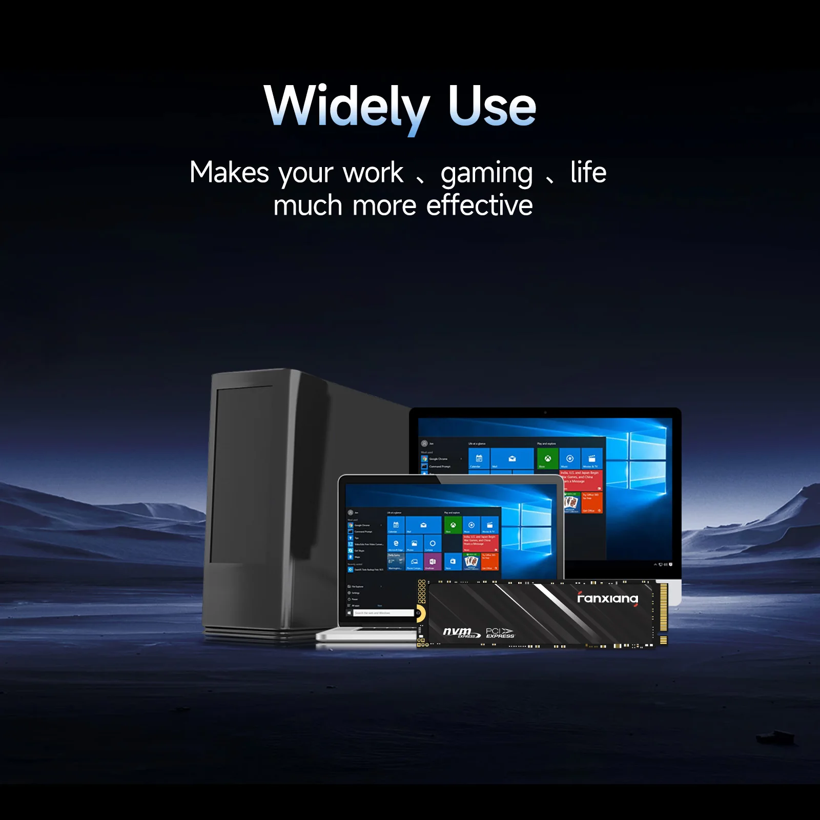 Fanxiang S501Q 3500 เมกะไบต์/วินาที M.2 SSD Hard Disk 512GB 1TB 2TB PCIe 3.0 NVMe M2 SSD ภายใน Solid State Drive สําหรับแล็ปท็อปเดสก์ท็อป PC