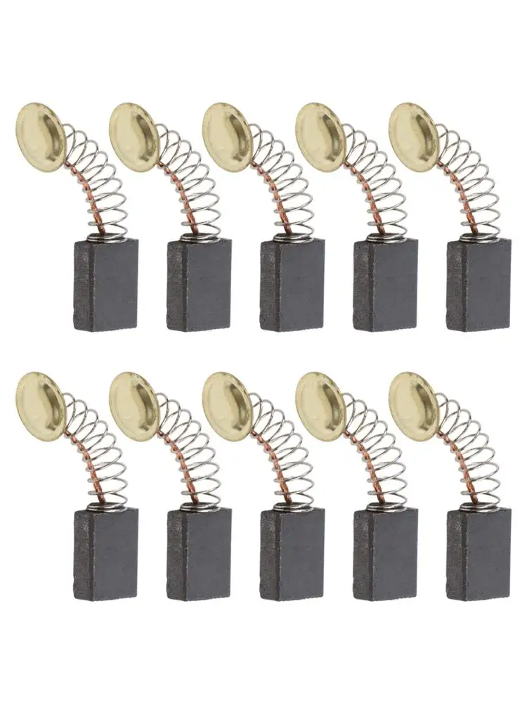 12 Piece Carbon Brushes 6x12x17mm for Motor Brush Replacement for across Multiple For Electric Tool Brands and Models