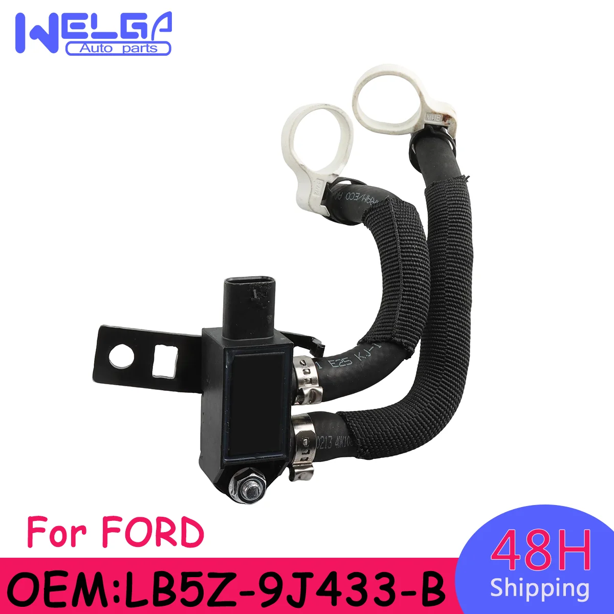 Válvula Solenoide de Recirculación de Gases de Escape (EGR) LB5Z-9J433-B para Ford Ranger 2019-2024 y Ford Bronco 2021-2024