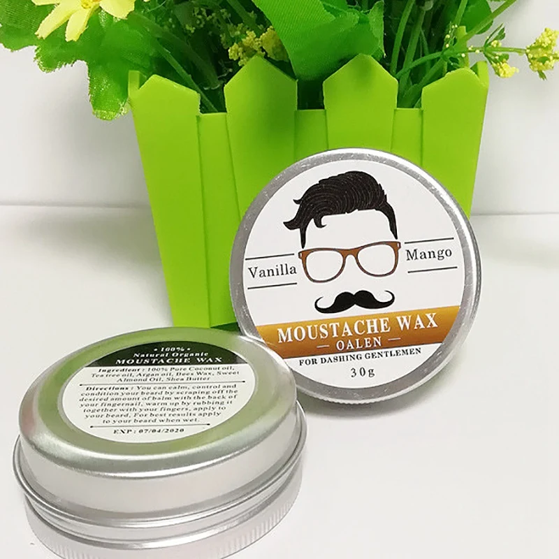 Lanthome-Barbe masculine nourrissante pour hommes, prévient la moustache et la moustache, soins de la barbe, améliore la croissance des cheveux décoiffés, boucle réduisant la sévérité