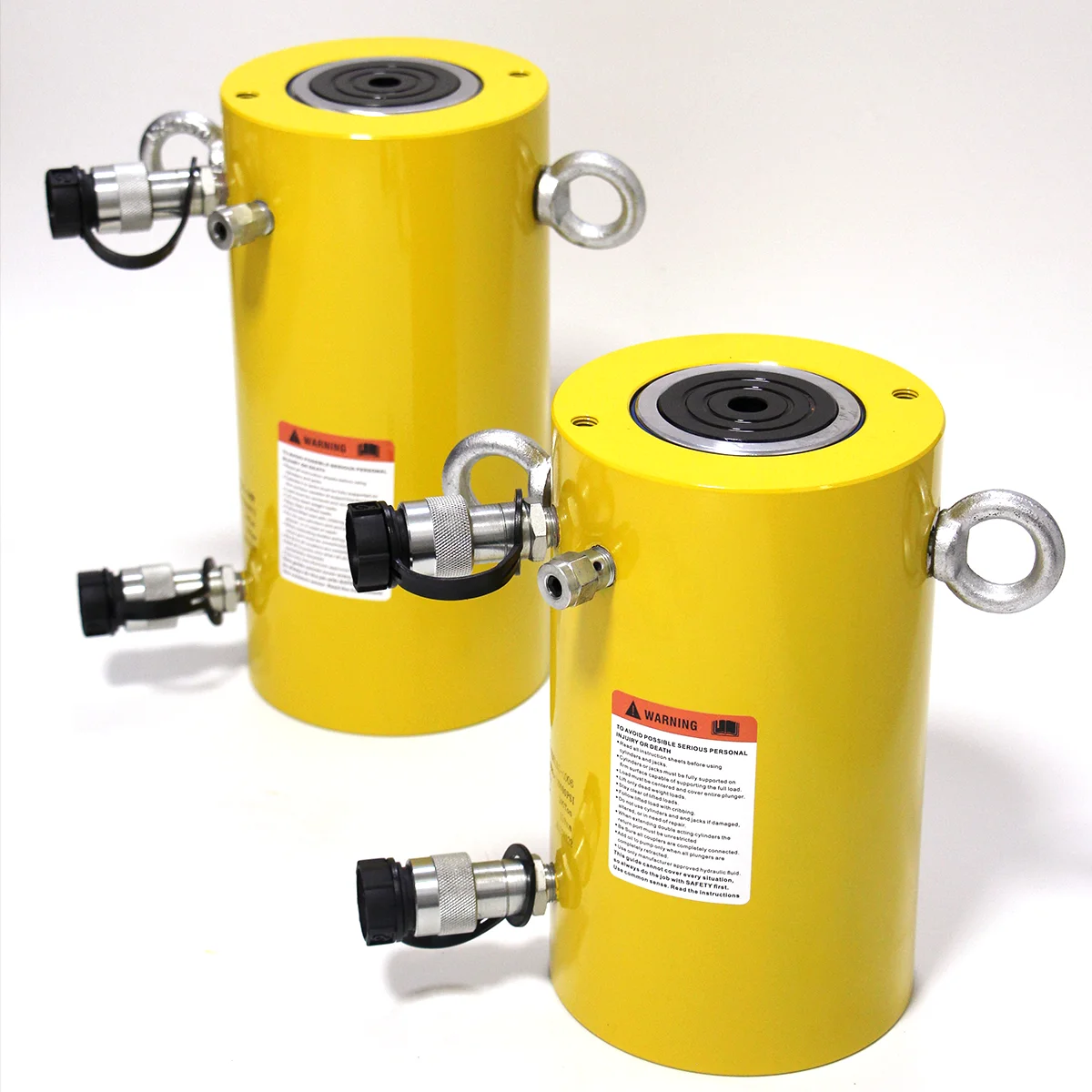 Enerpac Equivalent Durable 50 100 150 200 250 300 400 500 600 1000 Ton High Tonnage Double Acting Hydraulic Oil Jack Cylinder