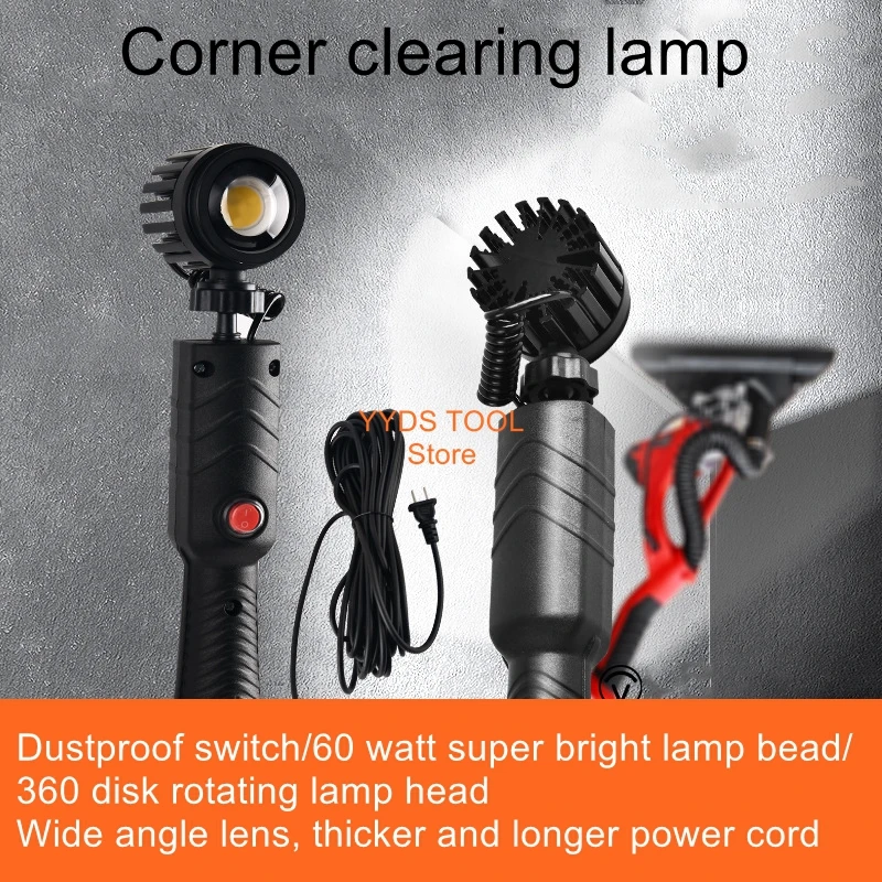 

LED light beads wall sanding acceptance light shady corner lighting high brightness spotlight electric corner finding light