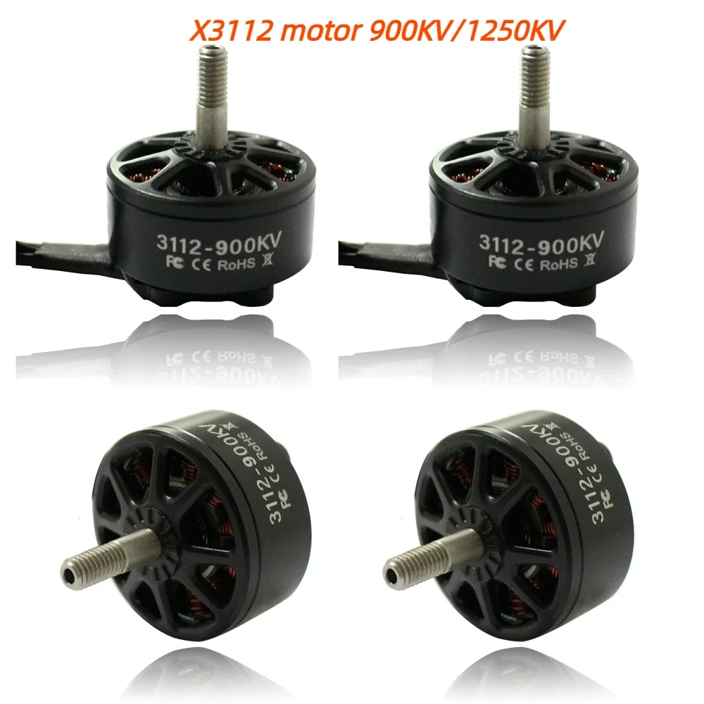 2024 new 3112 1/2/4pcs 3112 900KV/1250KV 3-6S Brushless Motor for Compatible With Racing FPV 10 inch Long Range Drones DIY Parts