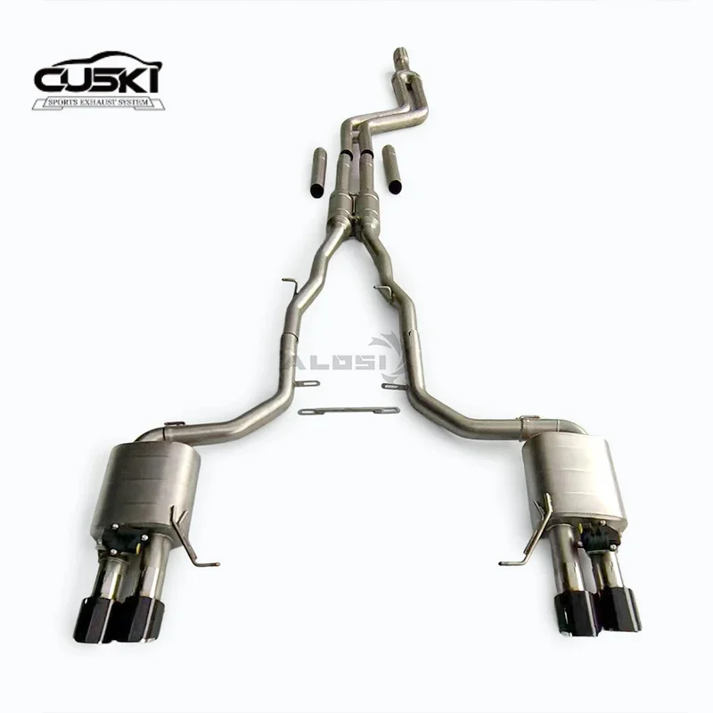 

Sports electronic control cat back exhaust suitable for BMW 640/640i Gran Coupe N55 F06 3.0T 2012-2017 automotive exhaust modifi