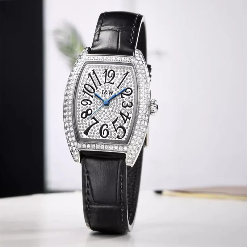 

КАРНАВАЛ женские модные квадратные кварцевые часы женские брендовые роскошные водонепроницаемые наручные часы с бриллиантами для женщин Reloj Mujer