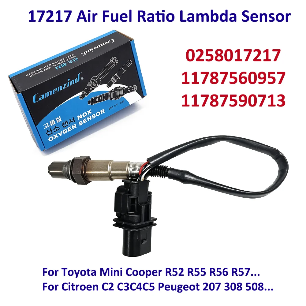 11787590713 0258017217 11787560957 Front Oxygen Sensor for MINI Citroen C2 C3 C4 C5 DS3 DS4 for Peugeot PARTNER 207 308 508