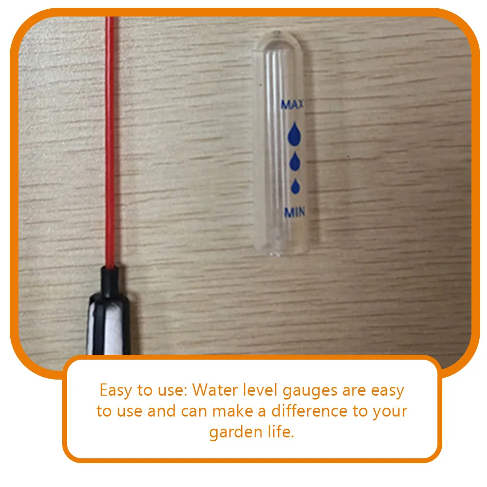 

Plastic Water Level Gauge Floating Water Shortage Reminder Meter for Garden Plant Flowerpot Moisture Indicator