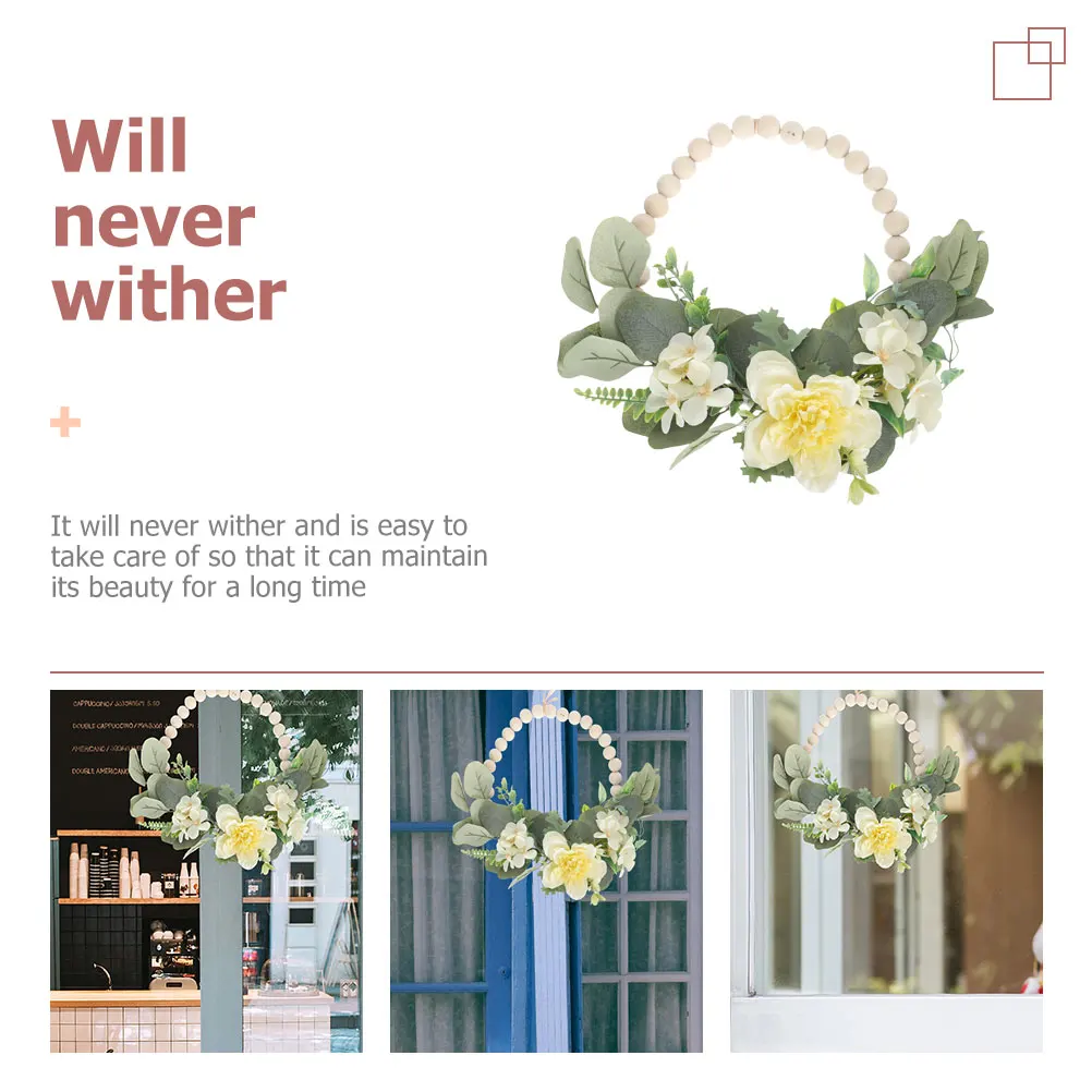 

Party Hanging Door Pendant Festival Decorative Garland Wedding Accessories Artificial Floral Wall Hanging