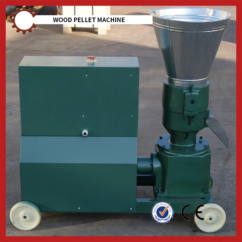 KL200C 7,5 KW Pellet Mill-Feed Holz Pellet Mühle Maschine Pelletpress 200-300 kg/std Feed Pellets Forming Maschine