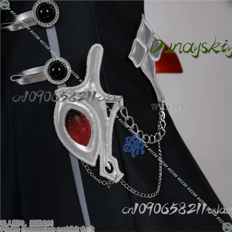 Shop1104340175 Store Evernight Play Honkai: Star Rail tume Black Goth Vampire Style Lolita Halloween Christmas Roleplay