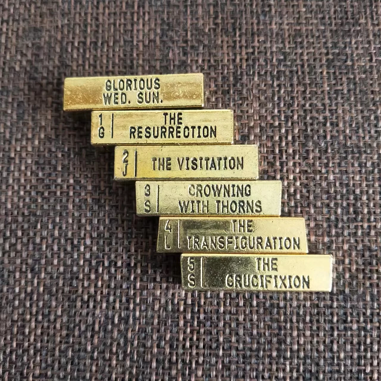6pcs/set, 10sets/pack 29mm Alloy Bead/ Rosary Connector/ Religious Connect Bead/ Metal Bead