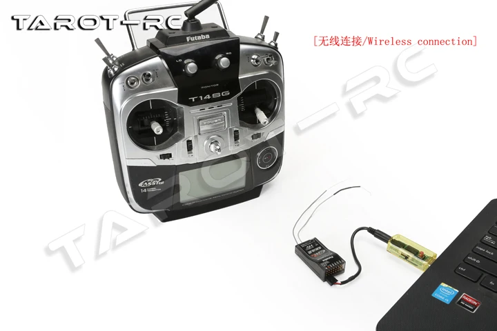 Tarot 22 in 1 RC Flight Simulator USB Wireless RealFlight G7 G6 Phoenix 5.0 for Flysky FUTABA Radiolink Transmitter XTR TL9027