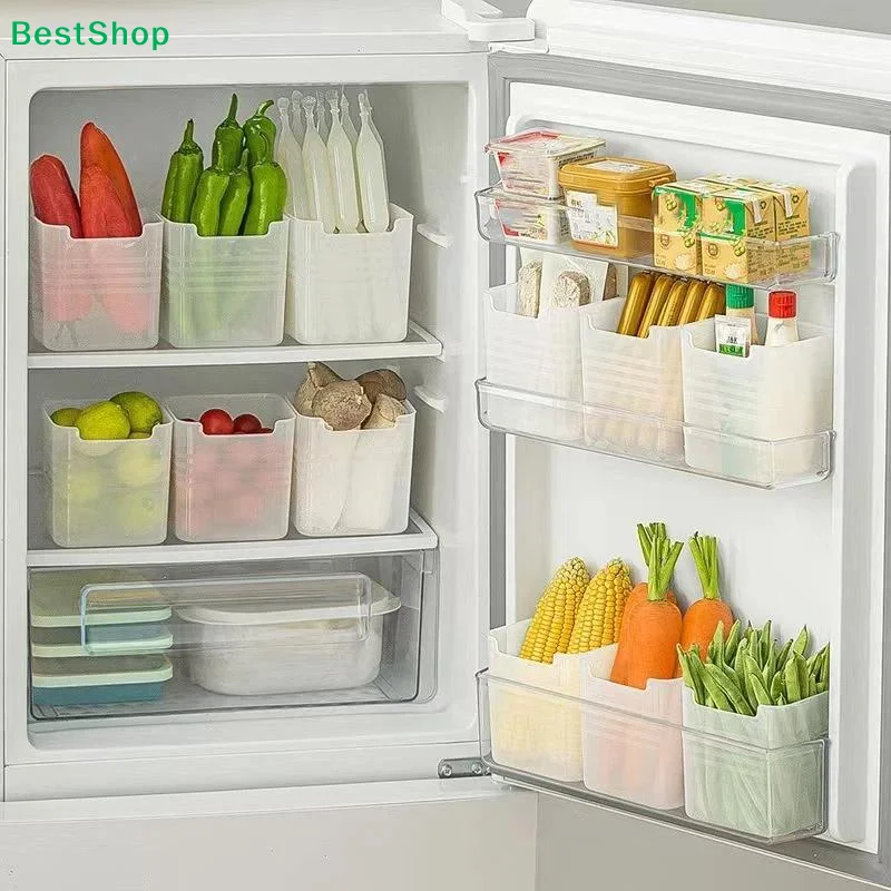 〔R〕Fridge Storage Boxes Food Fresh Organizer Cold Storage Crisper Fruit Spice Food Container Home Kitchen