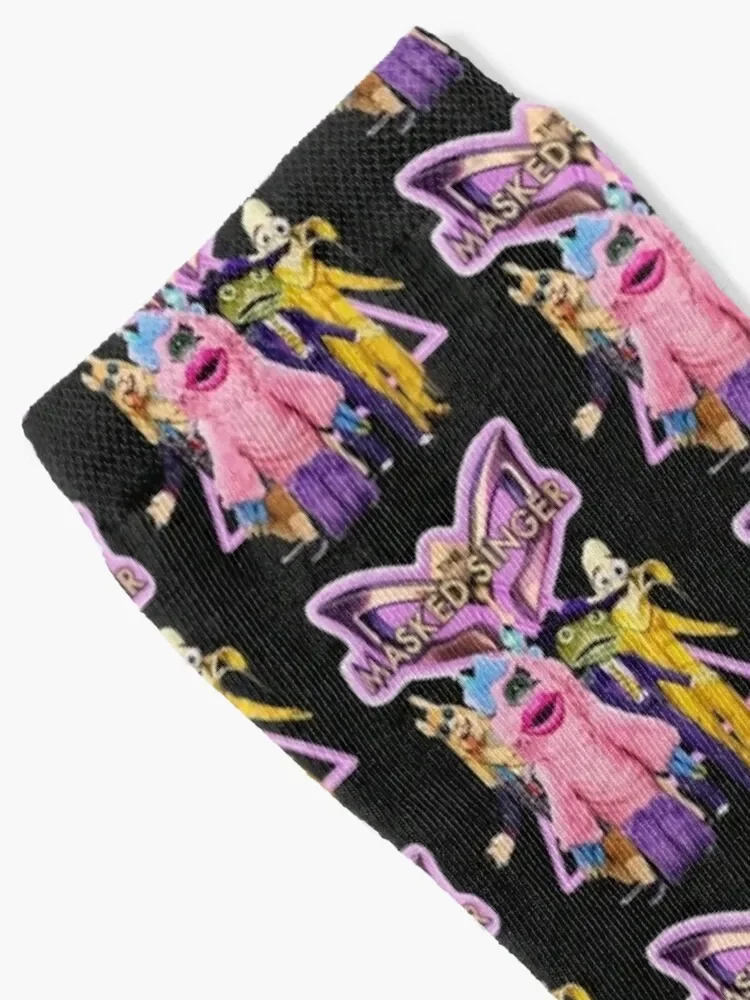 The Masked Singer Merch ITV Masked Singer Socks Climbing sheer cycling Hiking boots Men's Socks Women's