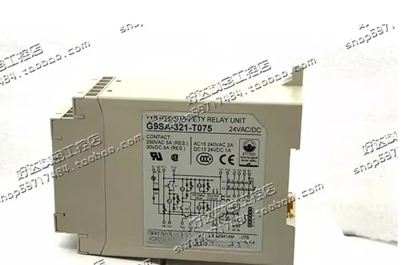 

G9SA-321-T075/T15/T30 220VAC/24VDC Safety Relay - Genuine Product in Stock