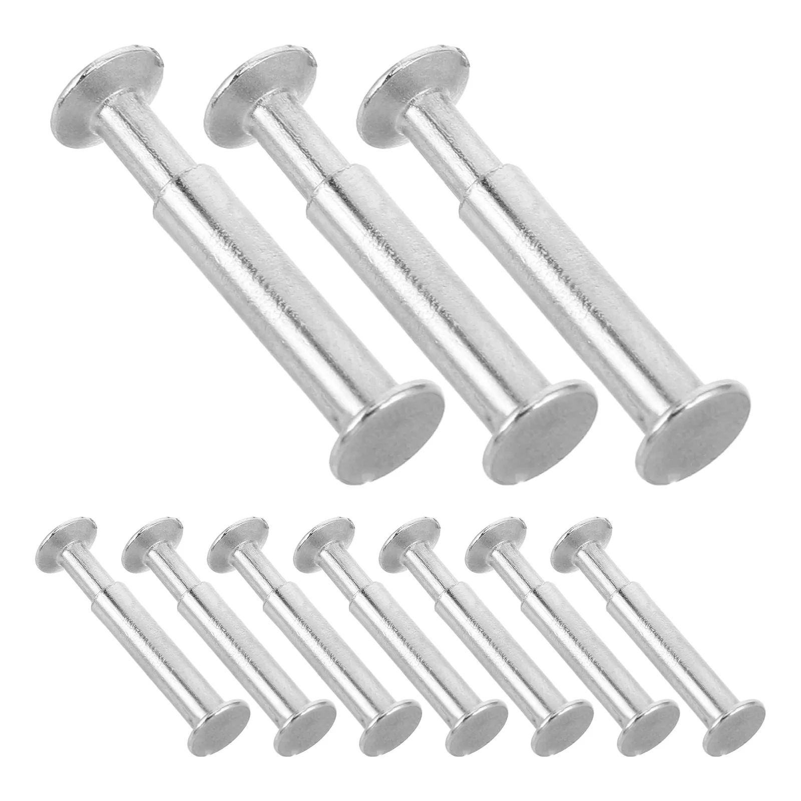 10Pcs Rivet Fasteners Spatula Handle Resistant for Kitchen Utensils Replacement Fixing Loose Cooking Tool Handles