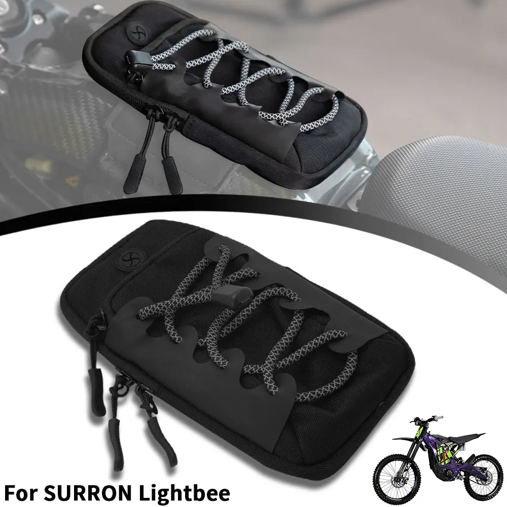 AliExpress JFGRACING Phone Holder BAG For Surron Lightbee S/X Segway X160/X260 Cover Pack Storage Motorcycle Backpack Parts Electric Dirt Bike