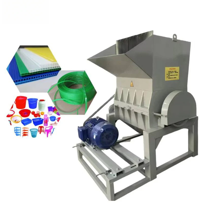 Small Industrial Steel Crusher/mini Plastic Textile Metal Waste Crusher Head Material Single Axis Shredder
