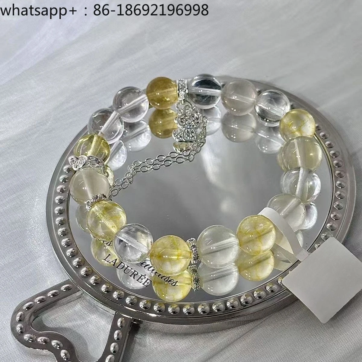 Lucky Niche Crystal Get Rich Bracelet Original Design Bracelet Natural Transfer Citrine