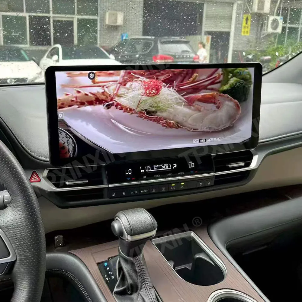 With Carplay Android Auto For Toyota Sienna XL40 2021~2025 Multimedia GPS Navigation Car Stereo Receiver Player Head Unit