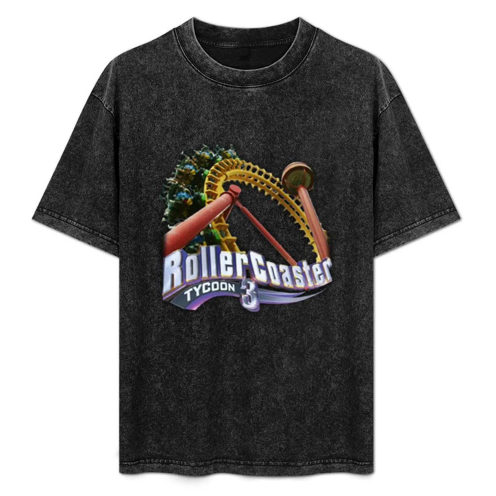 

RollerCoaster Tycoon 3 T-Shirt man t shirt summer man t shirt designer T-Shirt
