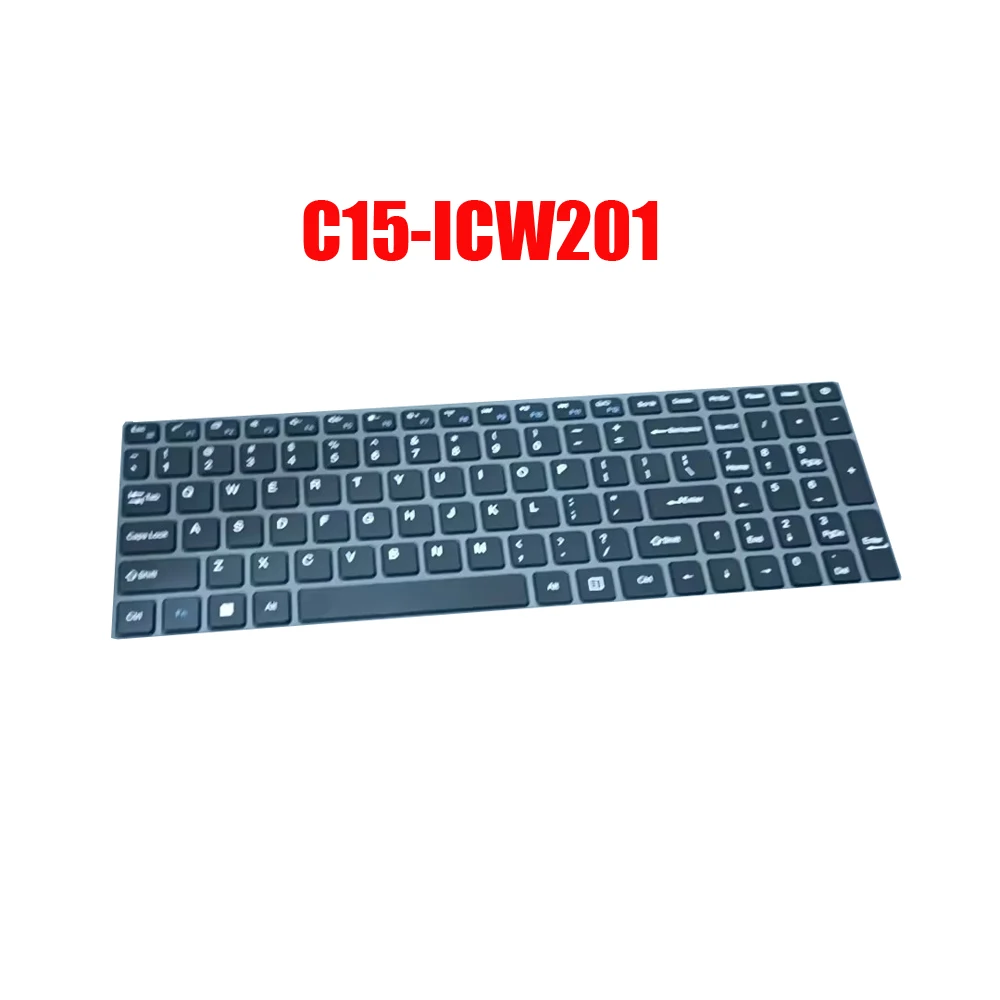 

Сменная клавиатура для ноутбука DEXP Aquilon C15-ICW201, английский, американский, черный, новый