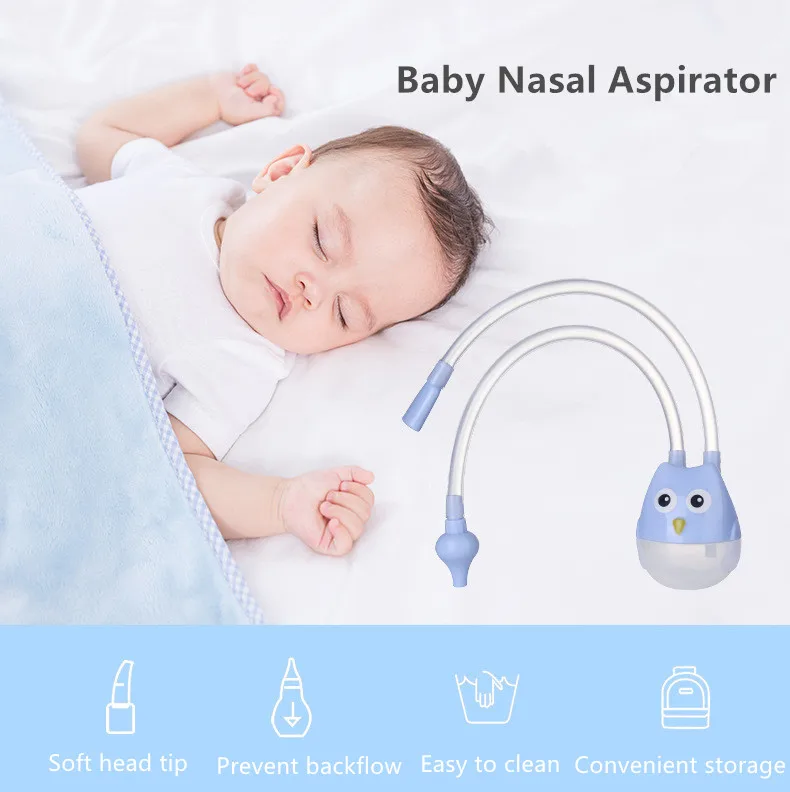 Baby Nasal Aspirator Infant Nose Cleaner Sucker Suction Catheter Tool Protection Baby Mouth Suction Aspirator Type Health Care