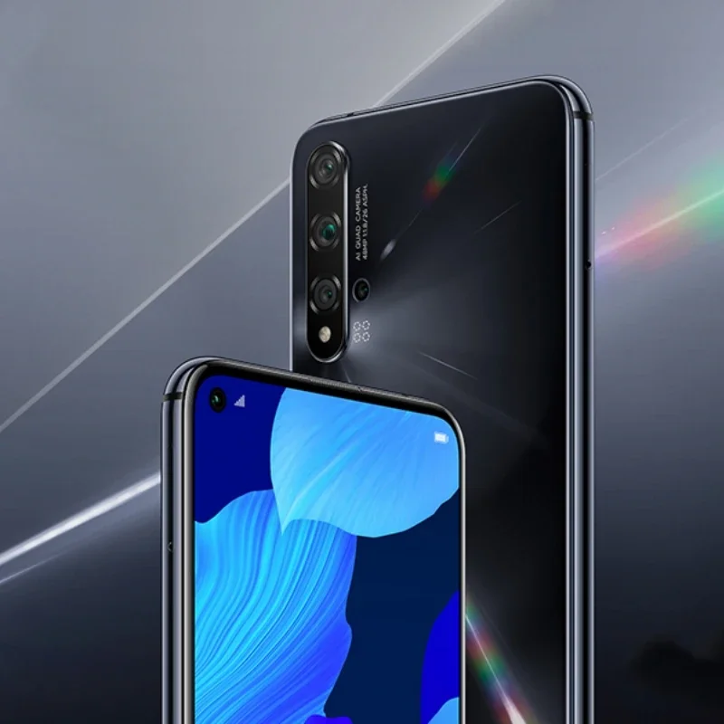 Global Version HUAWEI-Nova 5T,Smartphone,Google Play Store,6.26 inch,256GB ROM,Mobile phones Android,48MP,4G Network,Cellphones