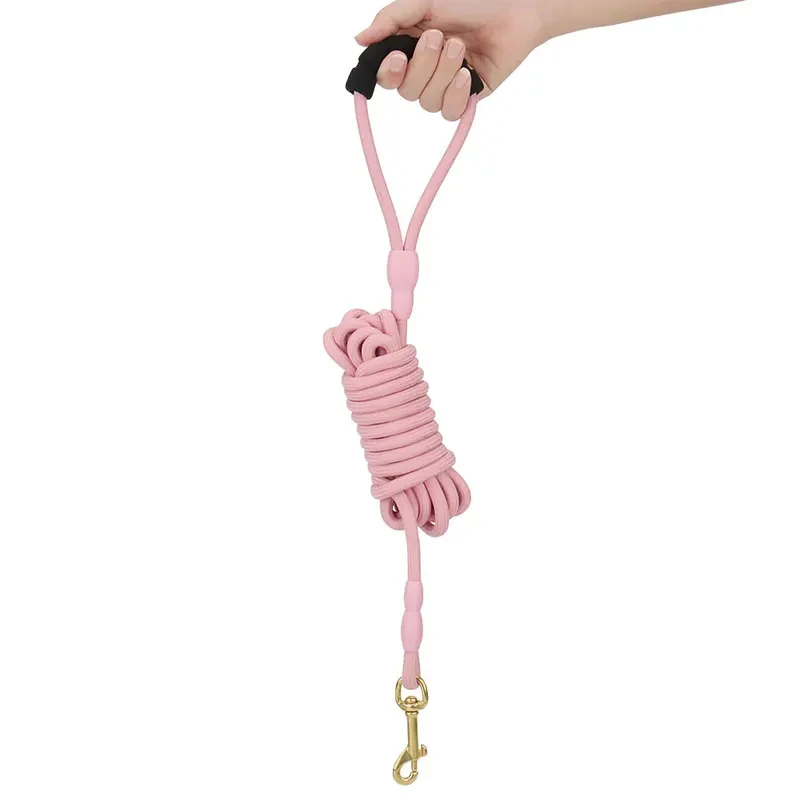 Durable Dog Leash for Outdoor Training Walking Running - Long Pet Leash with Padded Handle for Small Medium Large Dogs