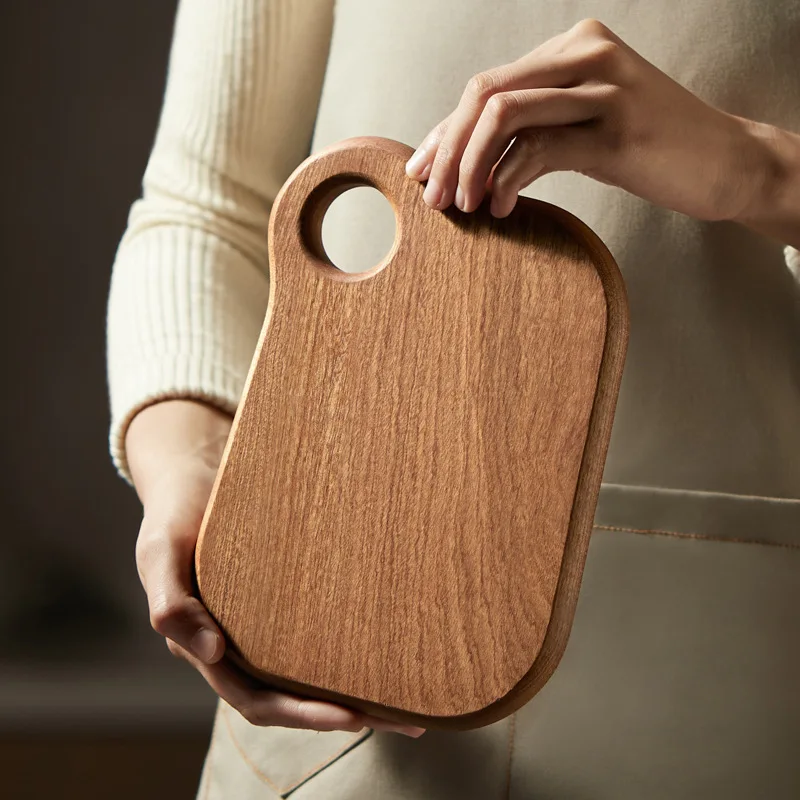 For Household Steak Bread Board, Mini Solid Wood Cutting Board Chopping Board