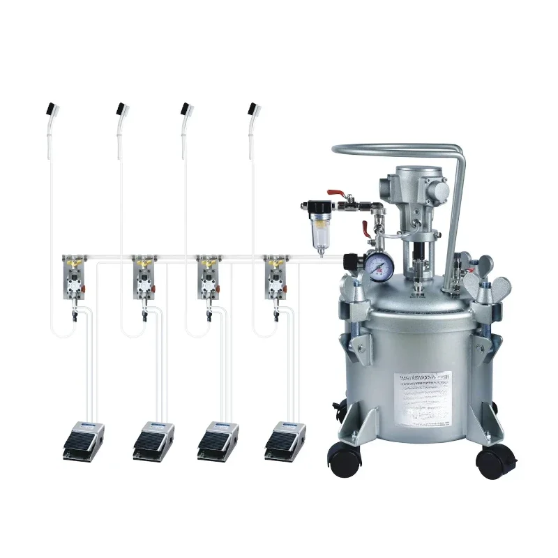 

Water-based rubber conveyor, shoe-making machine, high-efficiency cementing device