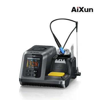 AIXUN T320 Lötstation 200W 2S Heizung Lotpaste T245 C210 Löten Griff Spitze Für Handy Reparatur Schweißen maschine