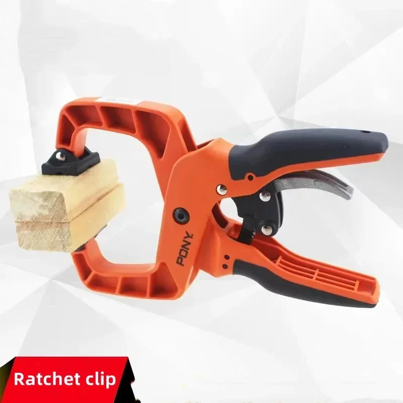 

1/2/4Inch Quick Ratchet Plastic Clamps G Type Extra Large Nylon Clip Powerful Wood Working Retainer Clamp Woodworking Tool