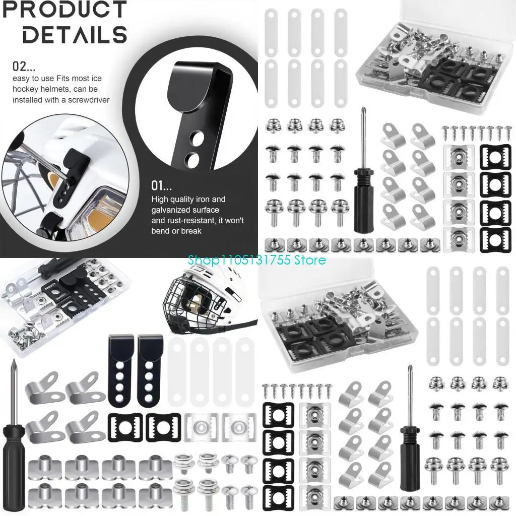

K0EF Football Helmets Repair Hockey Helmets Replacement Part Helmets Repair Hardware