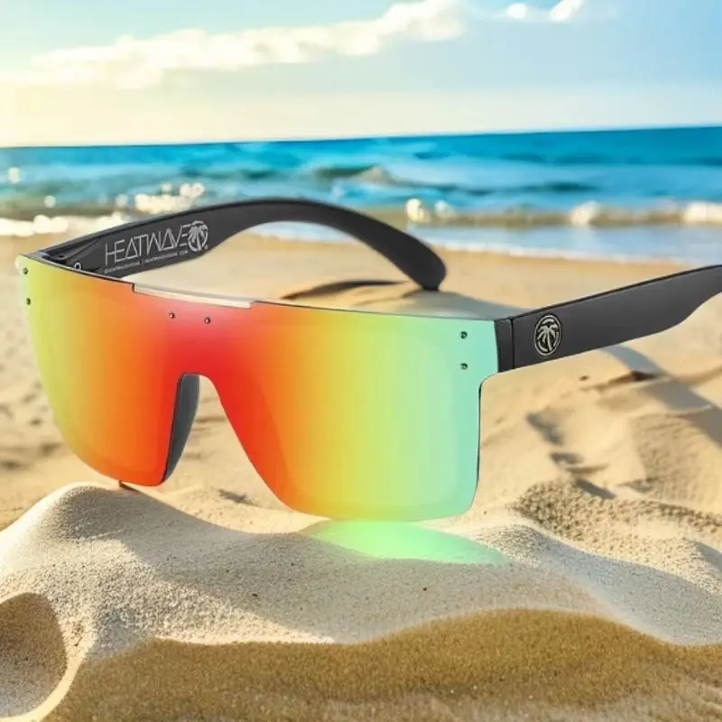 

Men's and women's fashion sports HW03 sunglasses,UV400 glasses， suitable for outdoor riding, fishing and holiday gifts: with box