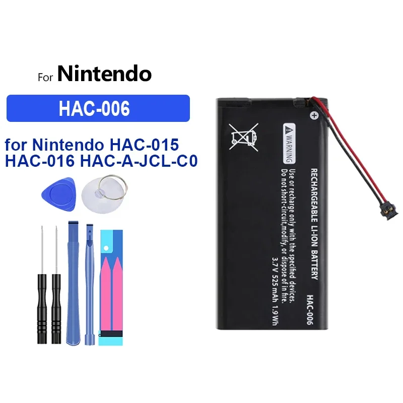 525mAh-2000mAh Battery KTR-003 SPR-003 HAC-006 CTR-003 for Nintendo New 3DS N3DS 3DSLL 3DSXL DS 2DS 2DS XL HAC-015 HAC-016