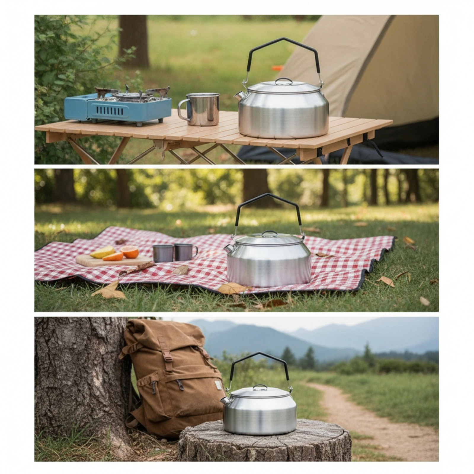 Camping Kettle Heat-Resistant - огляд і ціна Camping Cooking Kettle