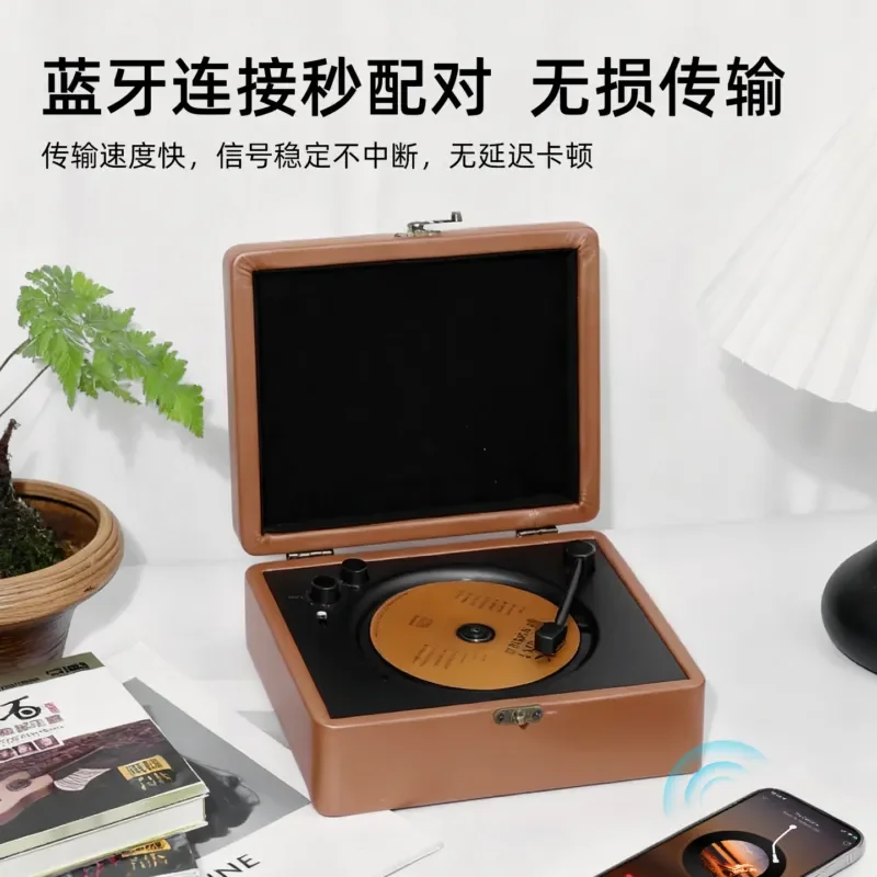 Bluetooth CD Player Portable Speaker High Fidelity Sound Home Student Desktop Music Album Disc Player Gift