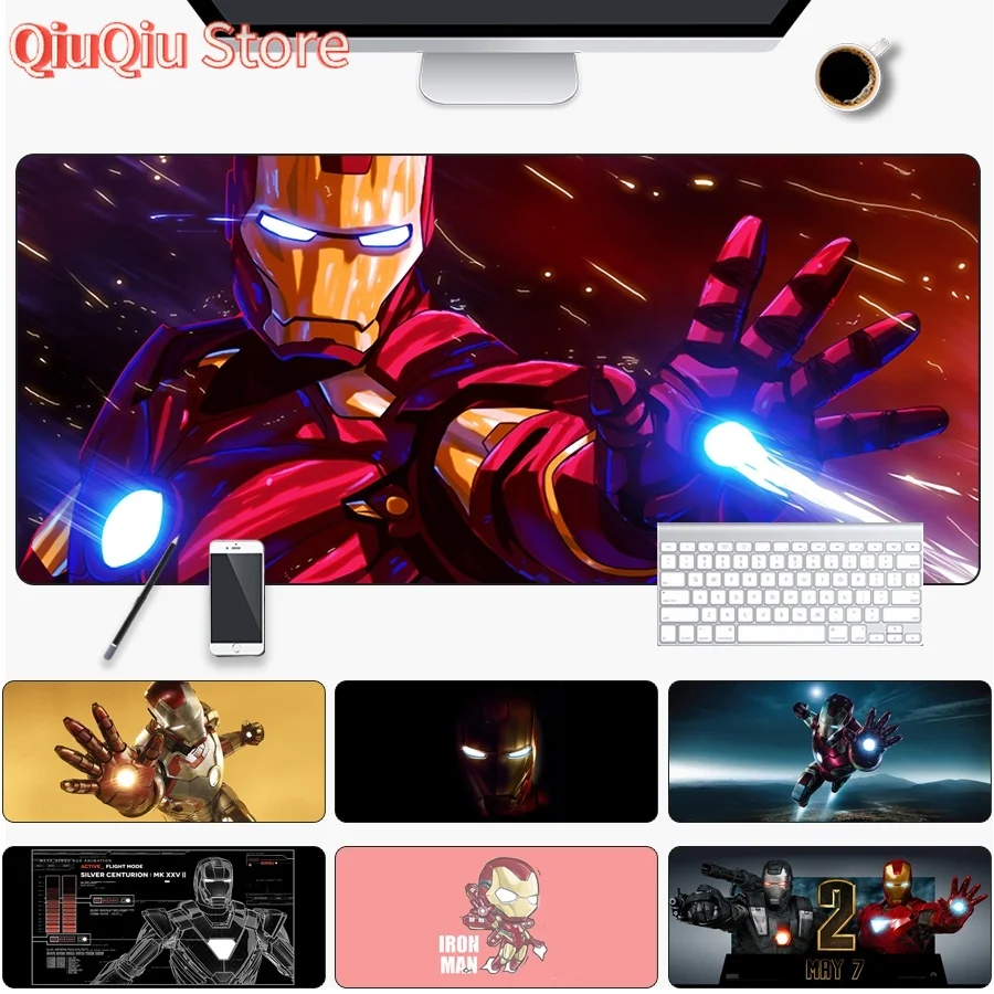 

Игровой коврик для мыши Marvel Большой размер Коврик для мыши Игровой коврик для мыши Настольный коврик Большой размер Водонепроницаемая нескользящая резиновая основа и прочный M