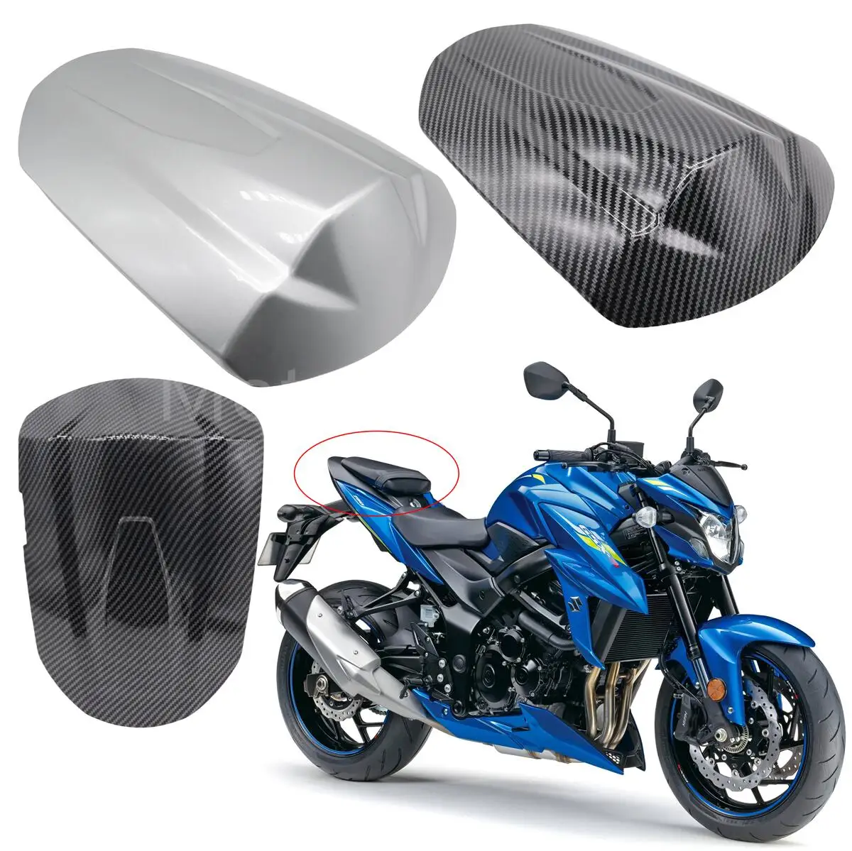 

Motorcycle Rear Passenger Cowl Seat Back Cover Fairing Part For Suzuki GSXR 600 750 K8 2008 2009 2010 GSXR600 GSXR750 600R 750R