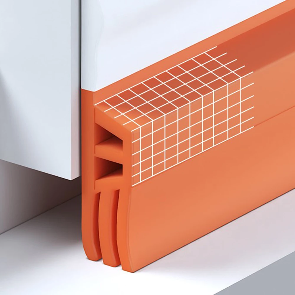 Air Tight 2m for Black Gray Sliding Seal Easy Installation Process Excellent Sound Insulation Flexible Part Air