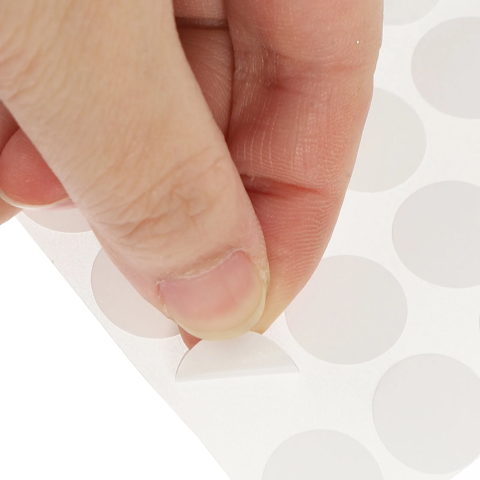 3000pcs Round Labels Stickers 15mm Diameter Circular Dot Blank White DIY Self Adhesive File Organization School
