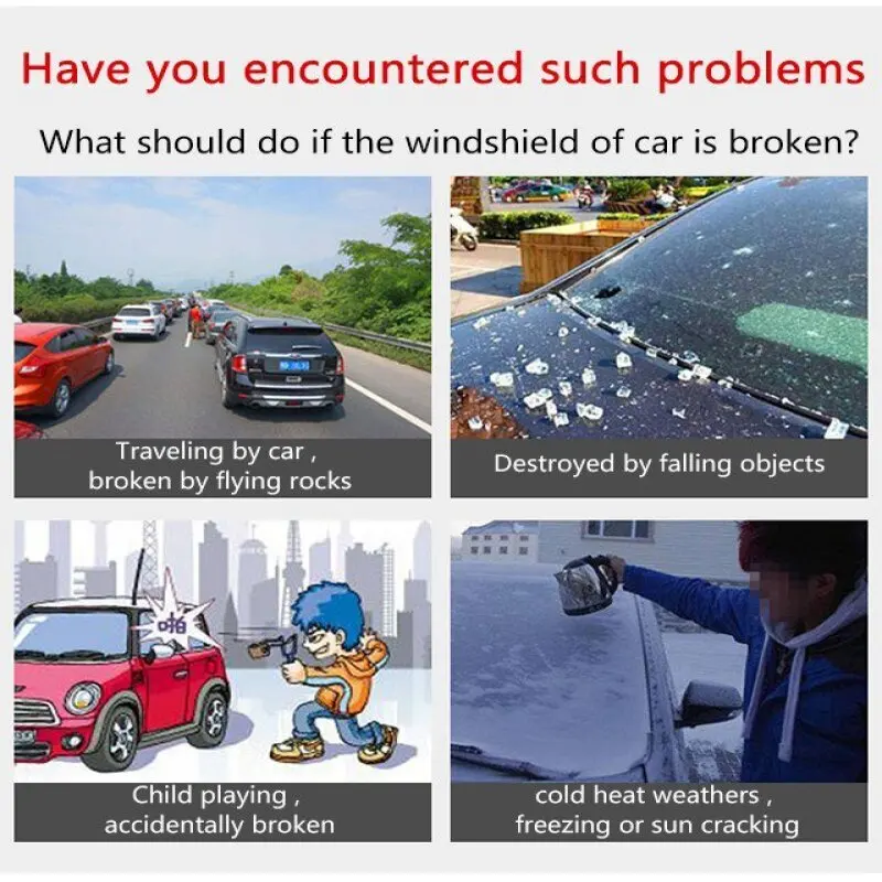 Auto Glass Repair Crack Repair Windshield Repair Adhesive Adhesive Auto Glass Repair Adhesive