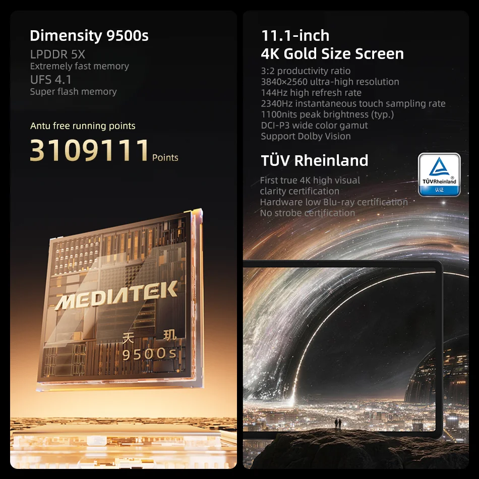 オリジナルlenovo legion y900 11 256 gb 512 gb rom mediatek