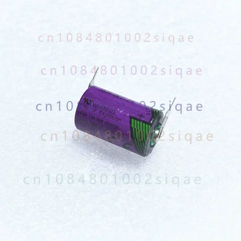 10pcs for tadiran er14250 tl5902 sl350 3.6v1/2aa plc lithium battery with solder tab
