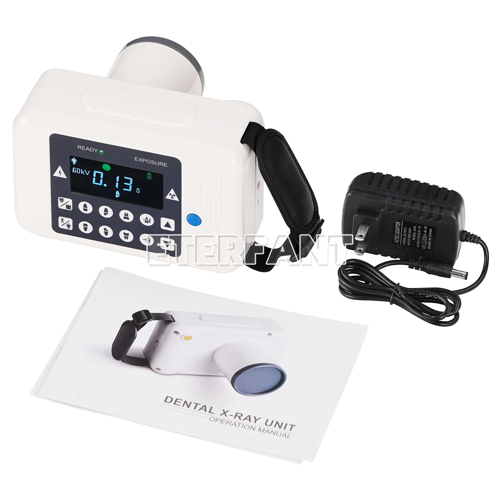

ETERFANT Handheld Dental X Ray Machine Portable Dental Imaging System X Ray Scanner High Frequency Ray-P01