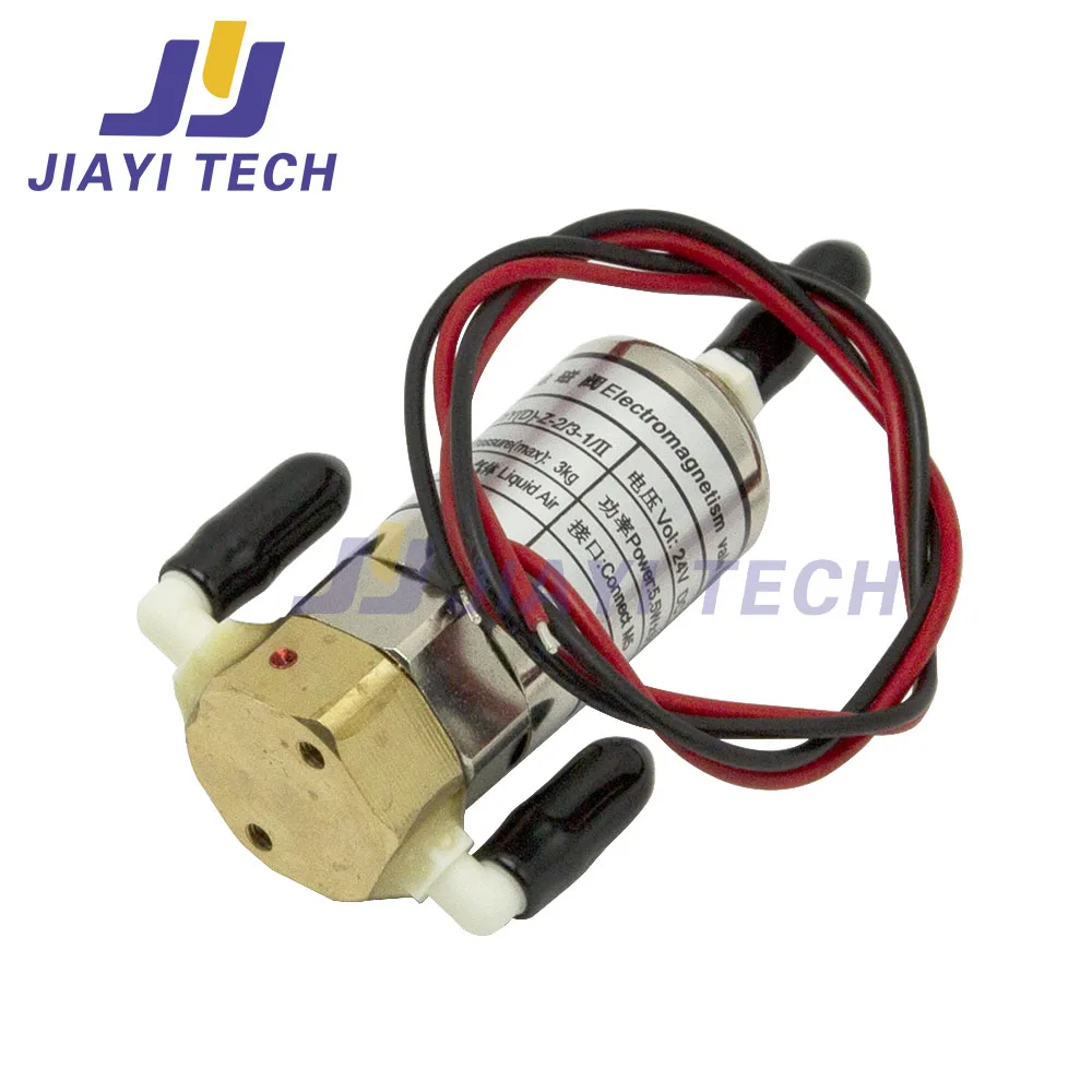 

2 шт. насос для струйного принтера для электромагнитного клапана JYY (D)-Z-2/3-1/II, электромагнитный, 5,5 Вт, 24 В для Xuli/Crystal-Jet/Infinite/Konica