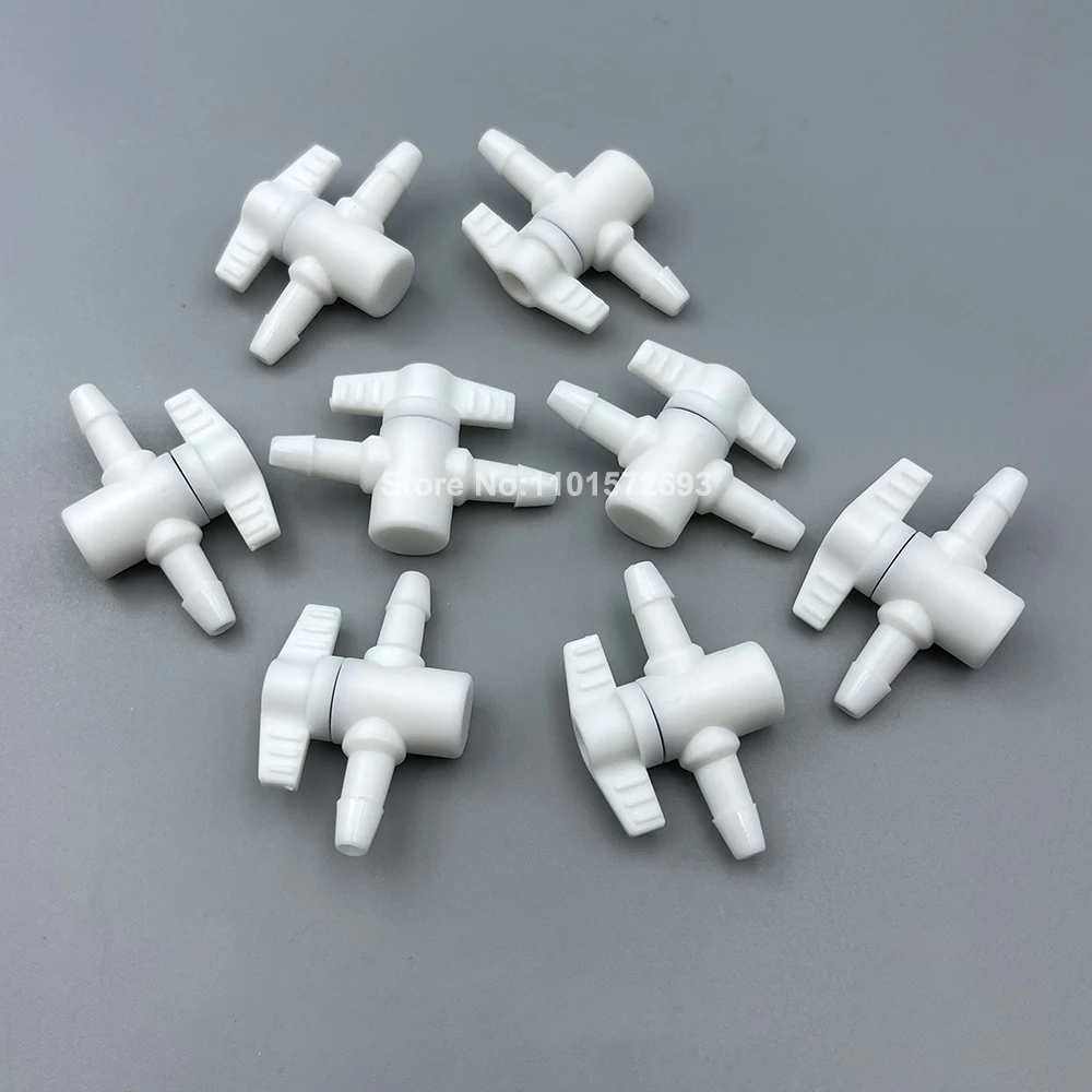 10PCS ตัวทําละลาย UV เครื่องพิมพ์ 2 วิธีหมึกพลาสติกหลอดวาล์วหมึกจํานวนมากระบบคู่มือวาล์วสําหรับ DX5 XP600 TX800 I3200 4720 หัว