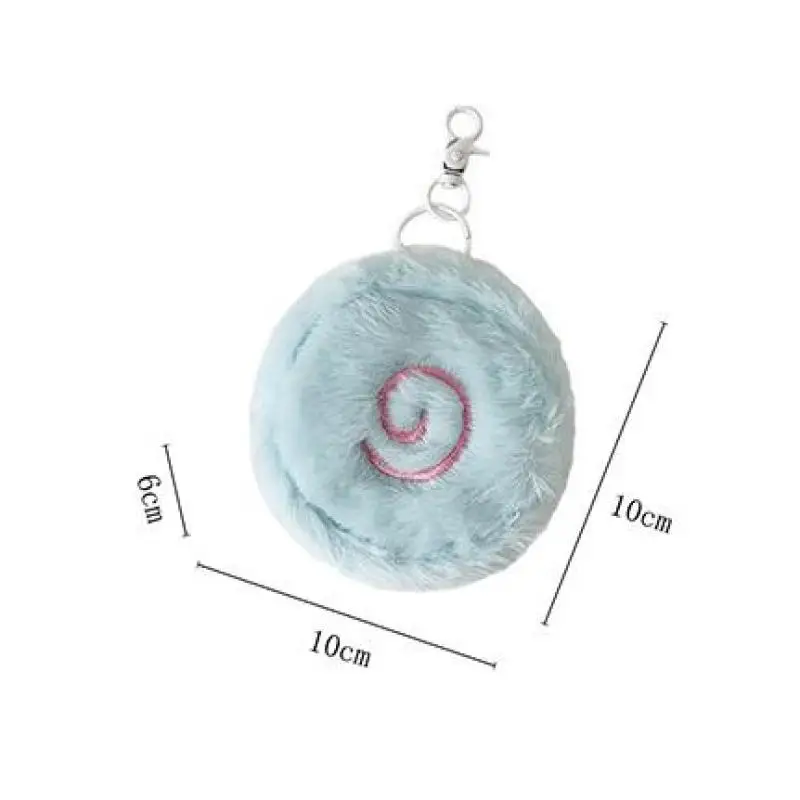 พวงกุญแจรูปปลาตุ๊กตาสุดน่ารัก 1 ชิ้น กระเป๋าใส่เหรียญการ์ตูนขนาดเล็ก สายดาต้า กระเป๋าสำหรับติดกระเป๋าเป้